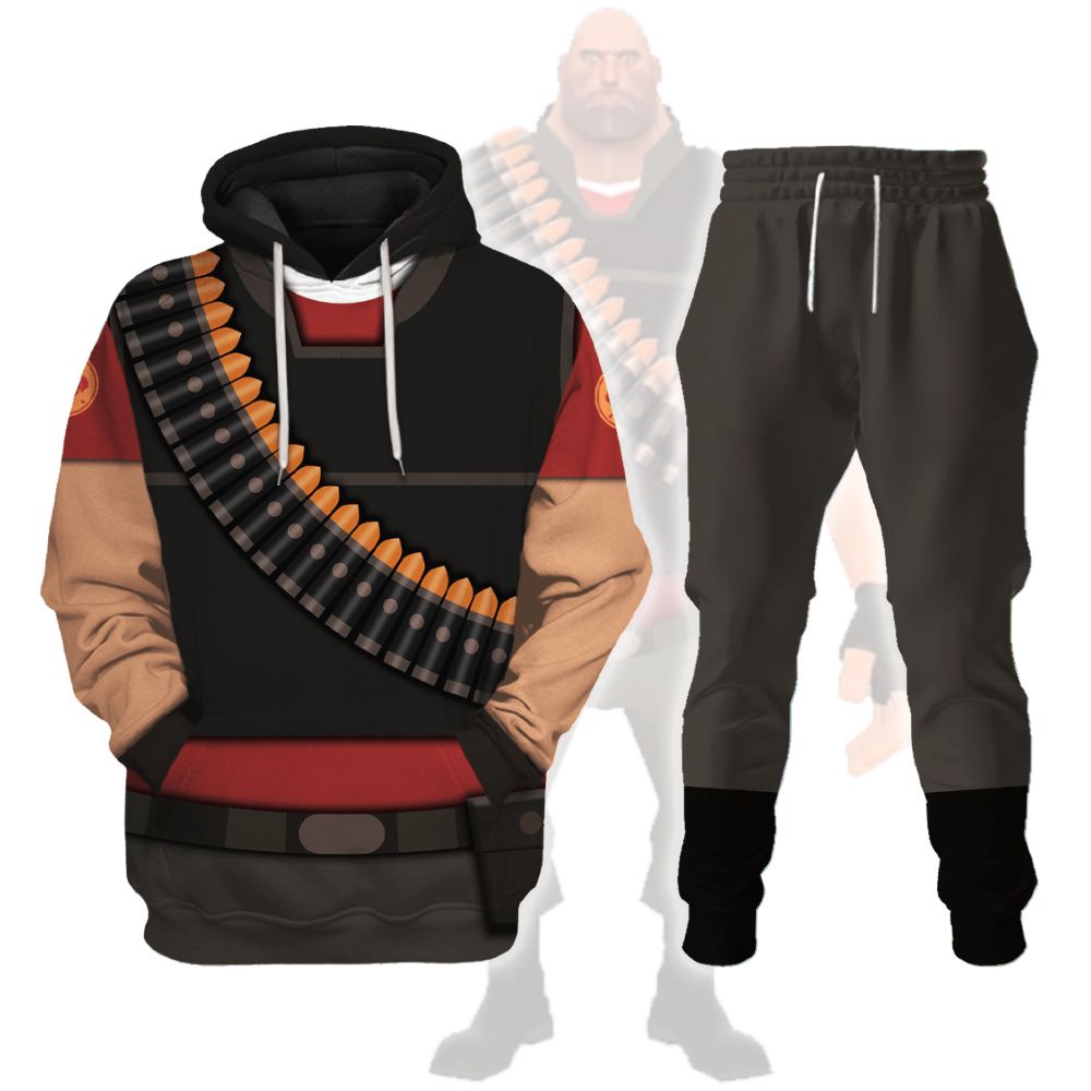 Gearhomie Heavy TF2 Costume track suit 