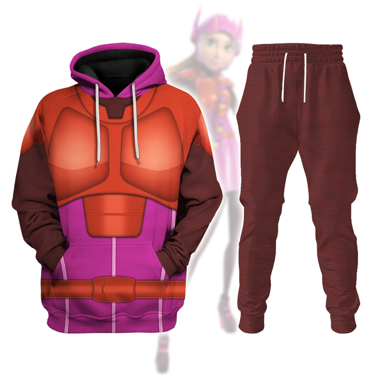 Gearhomie Honey Lemon Super Armor Costume track suit 