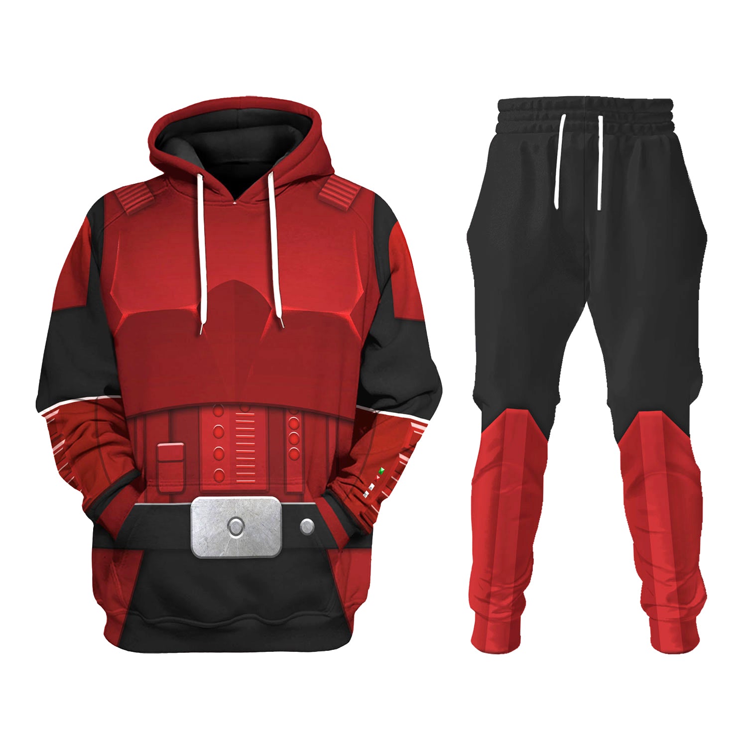 Gearhomie Imperial Royal Guard Armor Costume track suit 