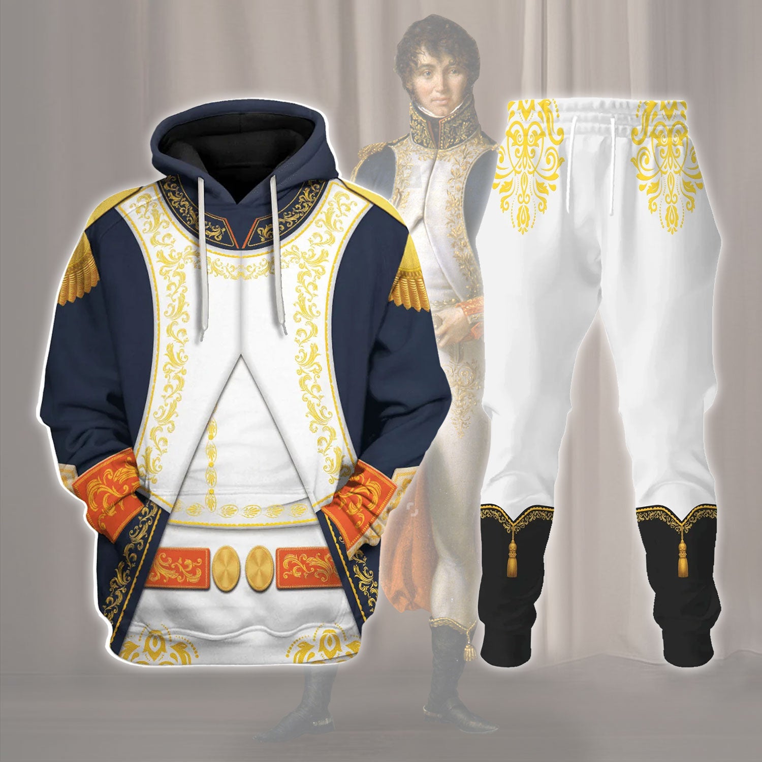 Gearhomie Joachim Murat Uniform Costume All Over Print track suit