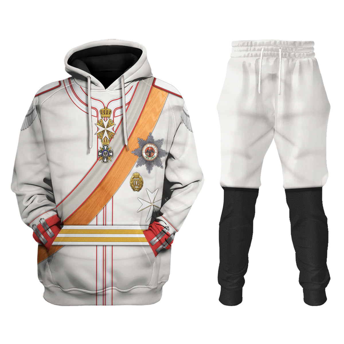 Gearhomie Kaiser Wilhelm II 1910 Uniform Costume track suit 