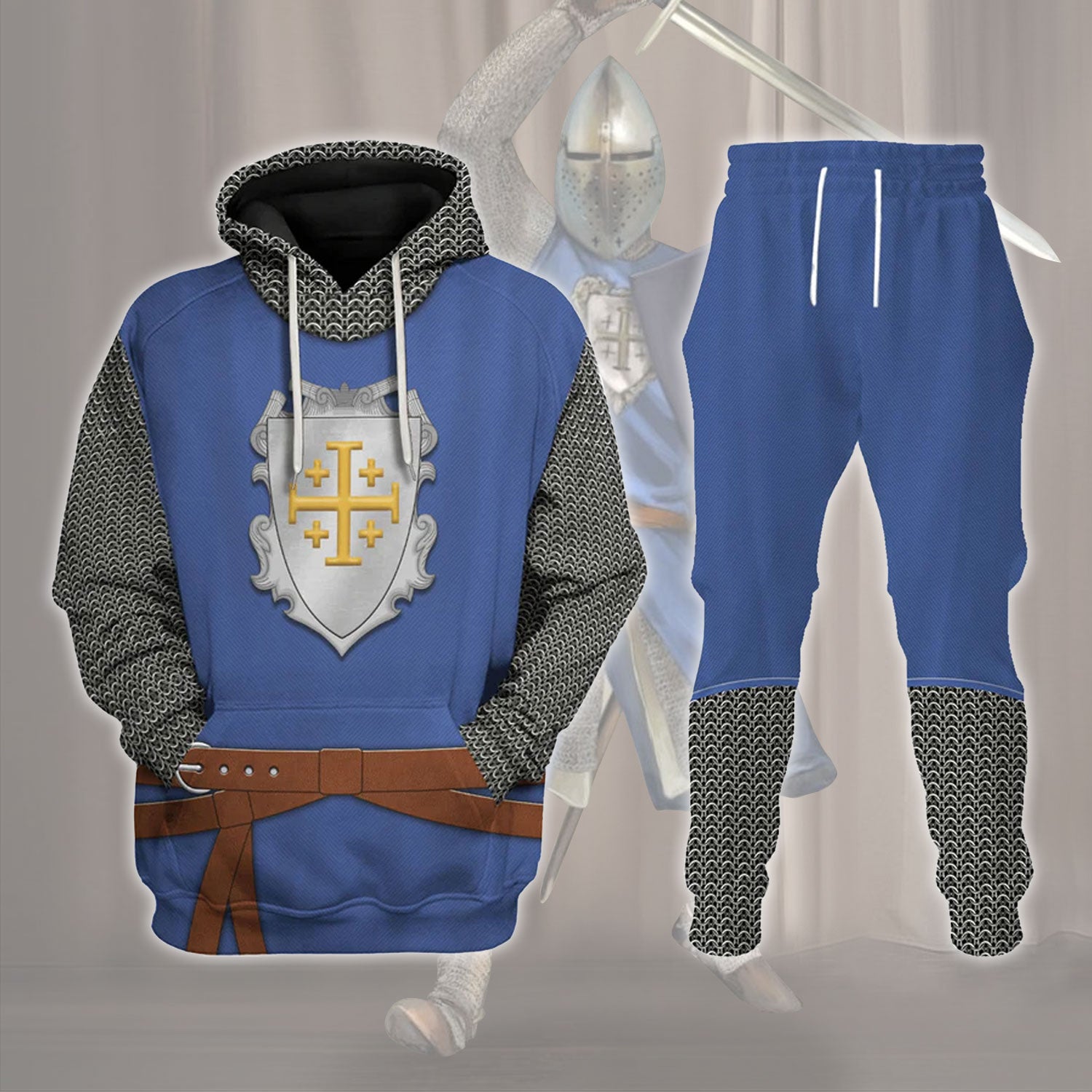 Gearhomie Knight of Edessa Costume track suit 