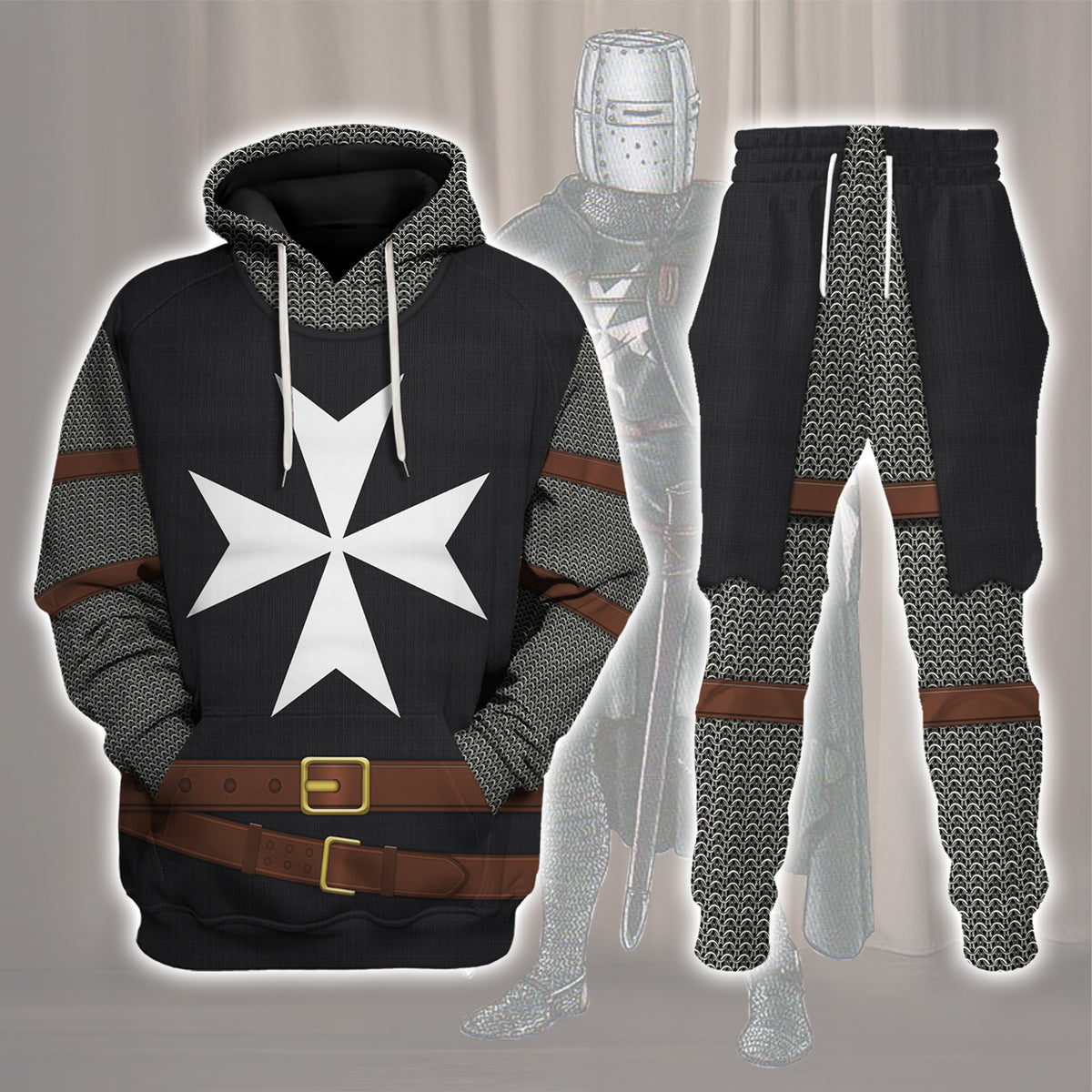 Gearhomie Knights Hospitaller Costume track suit 