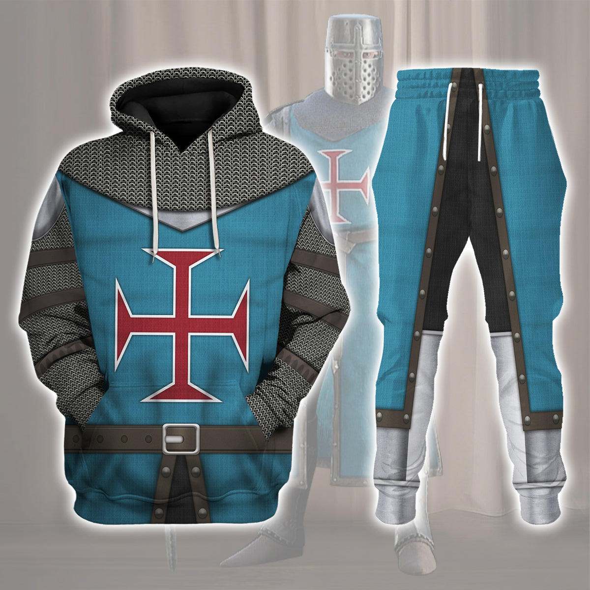 Gearhomie Knights of Holy Kingdoms of Antioch Costume track suit 