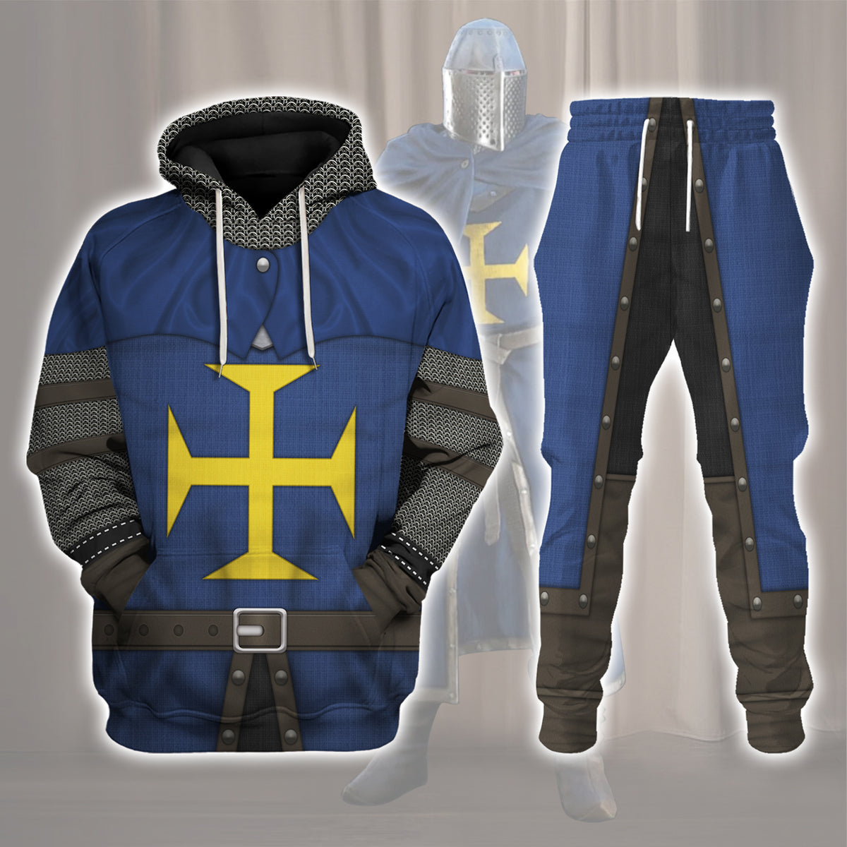 Gearhomie Knights of Holy Kingdoms of Edessa Costume track suit 