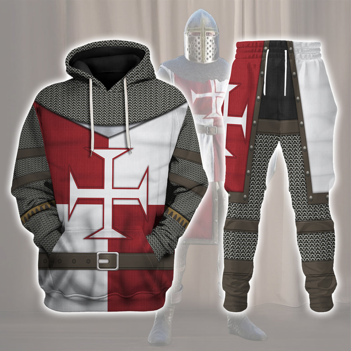 Gearhomie Knights of Holy Kingdoms of Tripoli Costume track suit