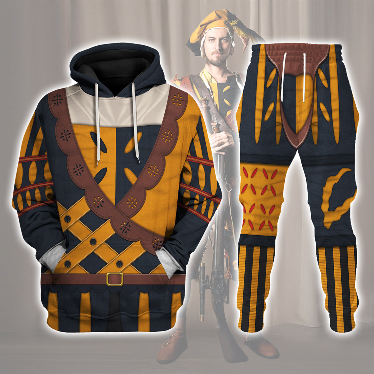 Gearhomie Landsknecht Costume track suit 