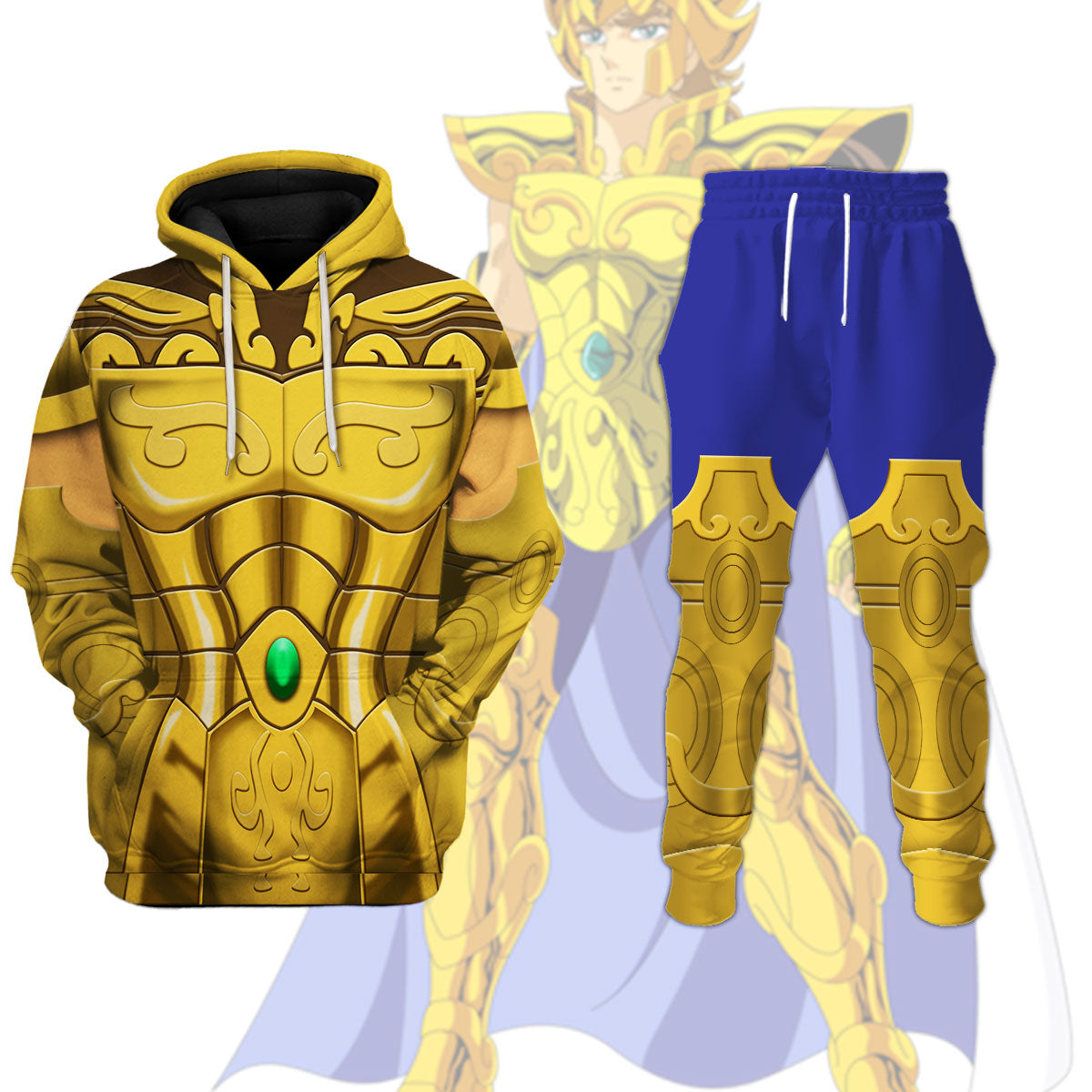 Gearhomie Leo Aiolia Saint Seiya Costume track suit 