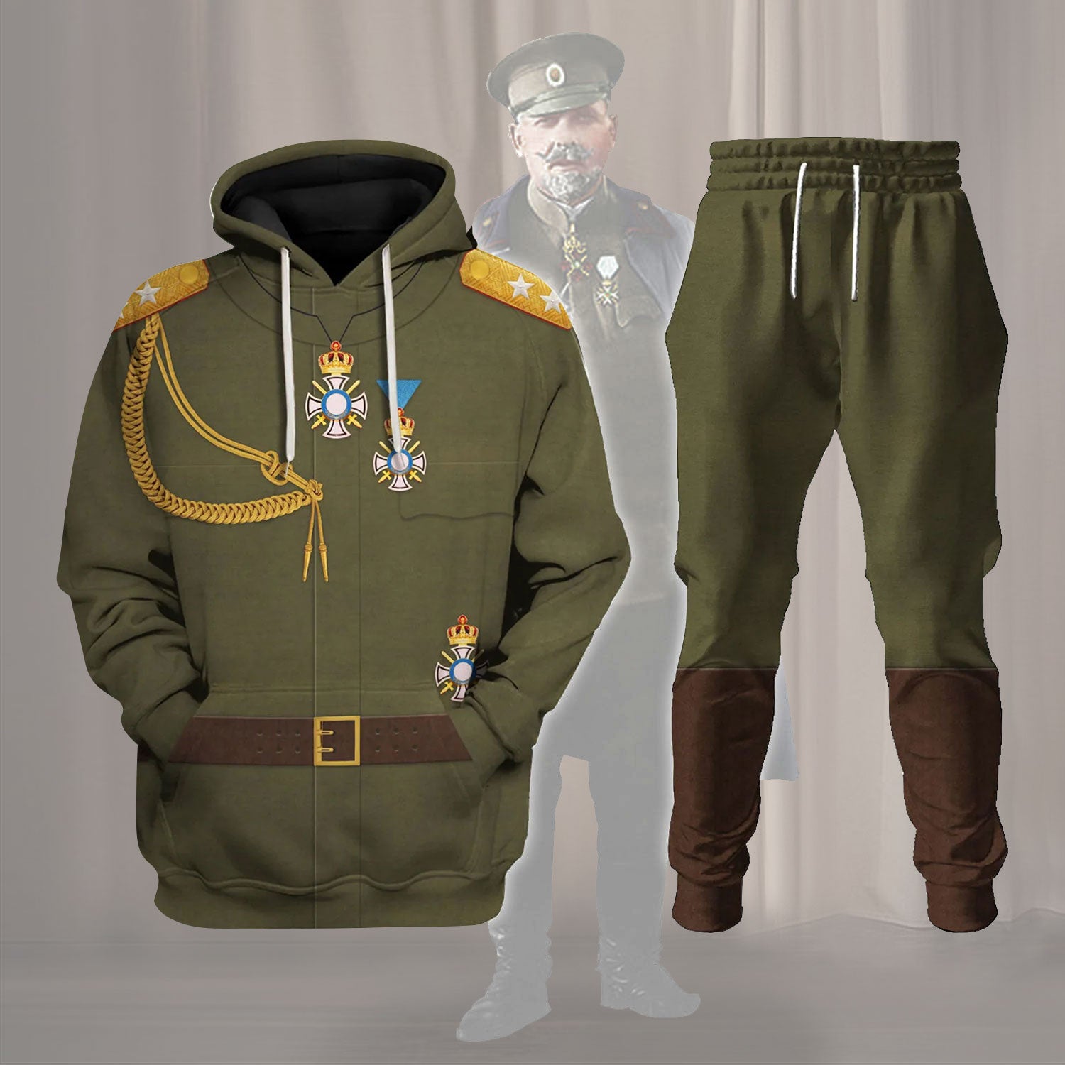 Gearhomie Lieutenant General Vladimir Vazov Costume track suit 