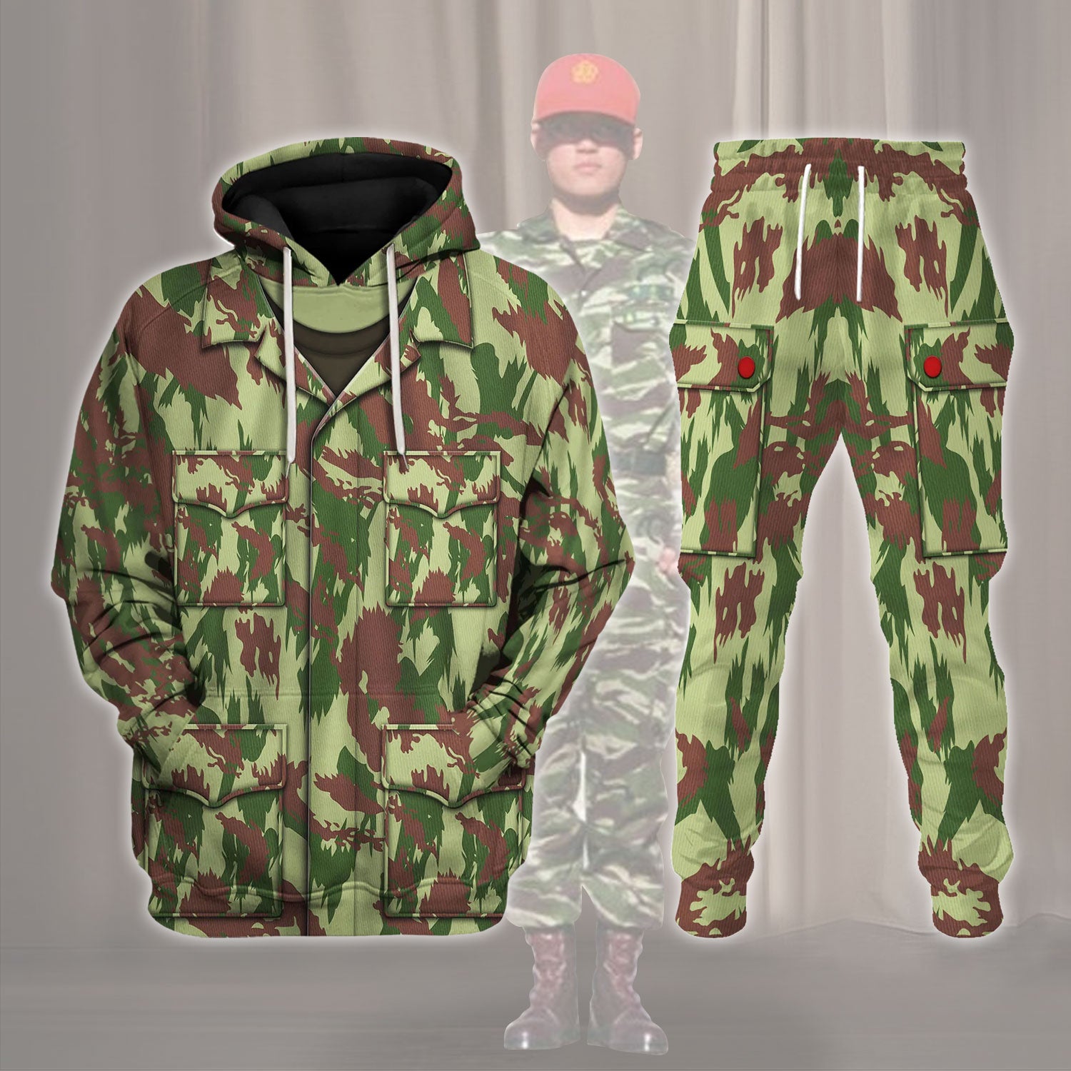 Gearhomie Lizard (Camouflage) Post War Costume track suit 