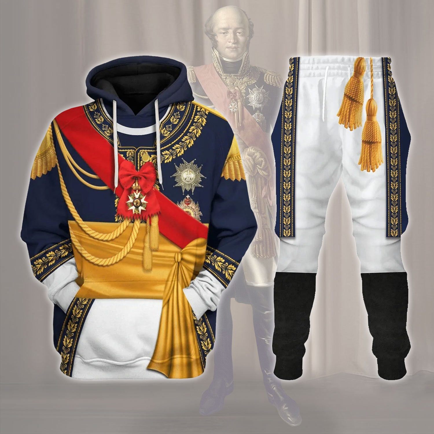 Gearhomie Louis Nicolas d'Avout, 1st Duke of Auerstaedt Costume track suit 