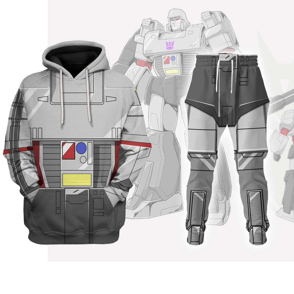 Gearhomie Megatron Costume Cosplay track suit 