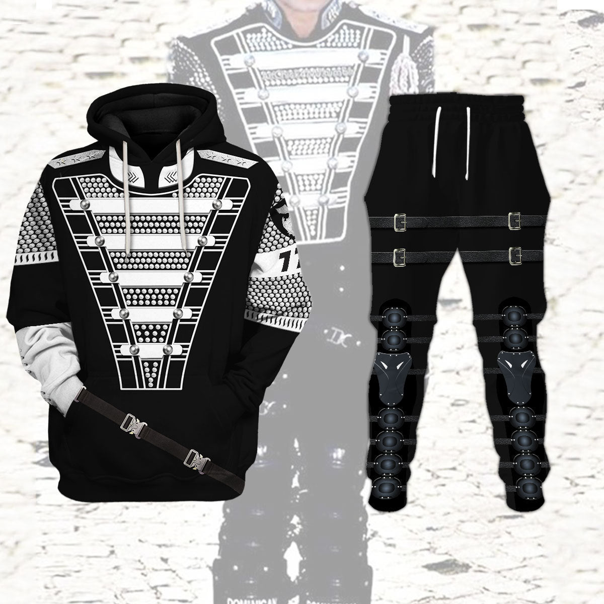 Gearhomie Michael Jackson Costume track suit 