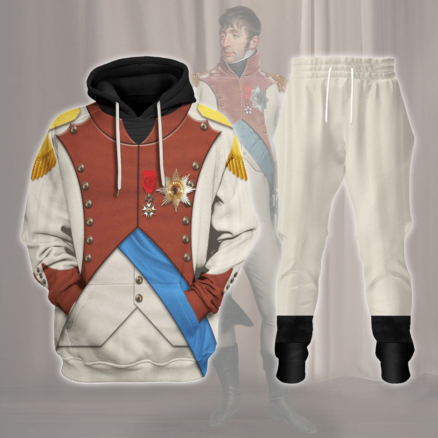 Gearhomie Monarch Louis Bonaparte Costume track suit