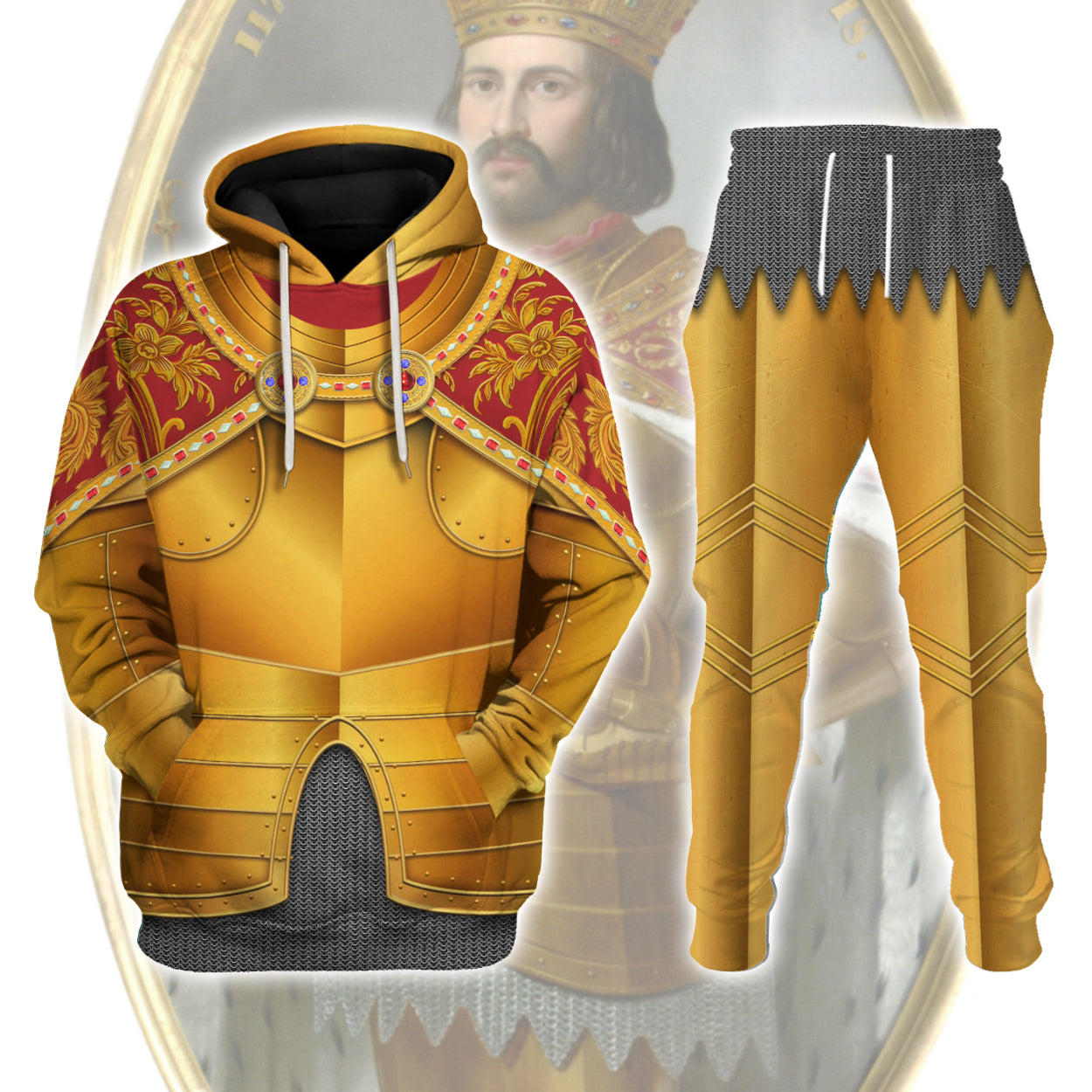 Gearhomie Otto Costume Holy Roman Emperor track suit 