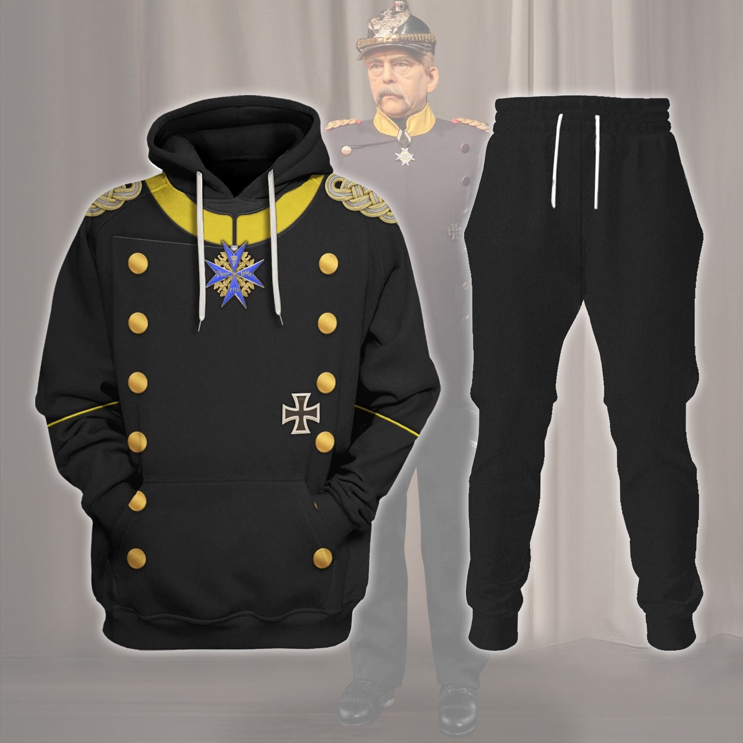 Gearhomie Otto Von Bismarck Prince of Bismarck Costume track suit 