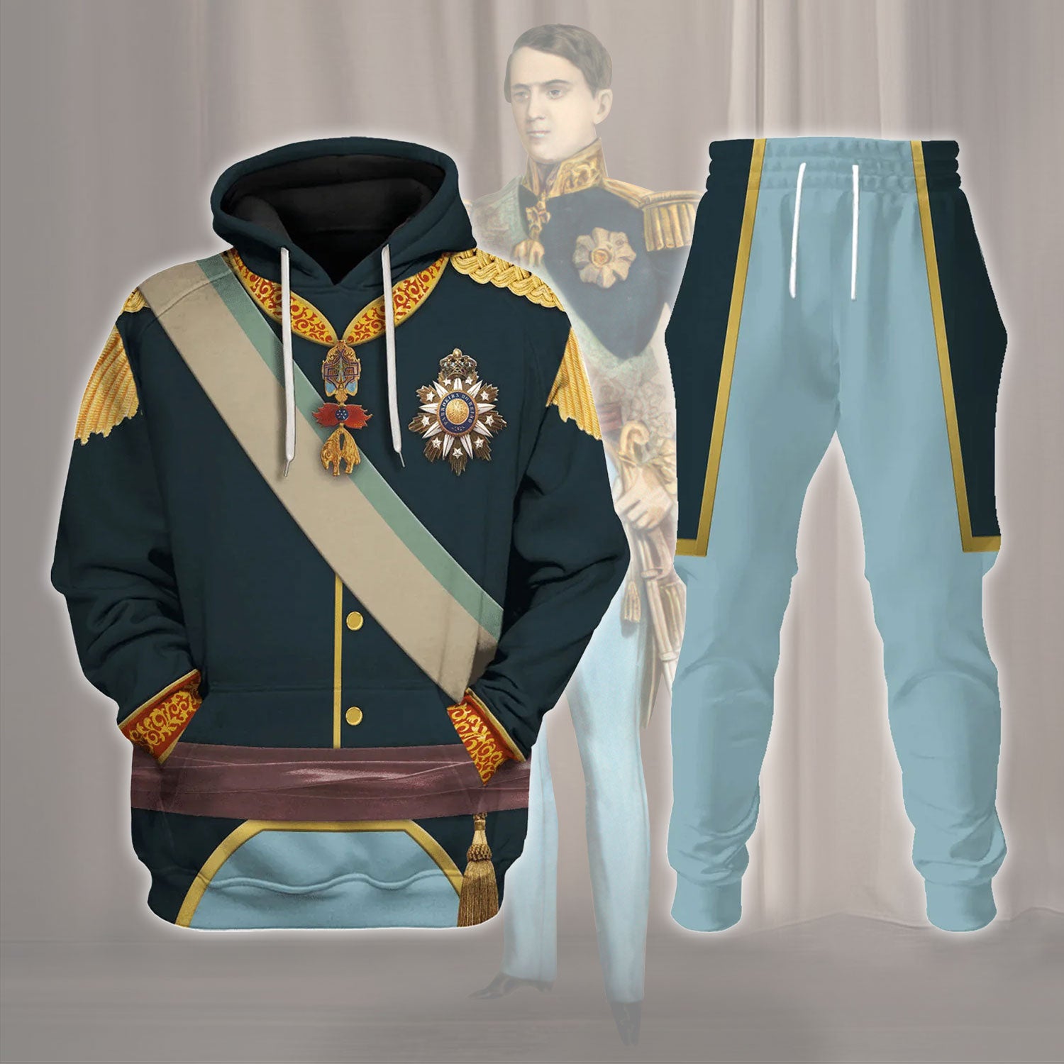 Gearhomie Pedro V of Portugal Costume track suit 