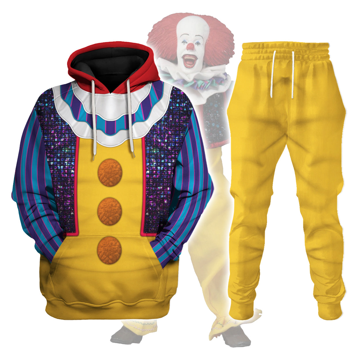 Gearhomie Pennywise 1990 Costume track suit 