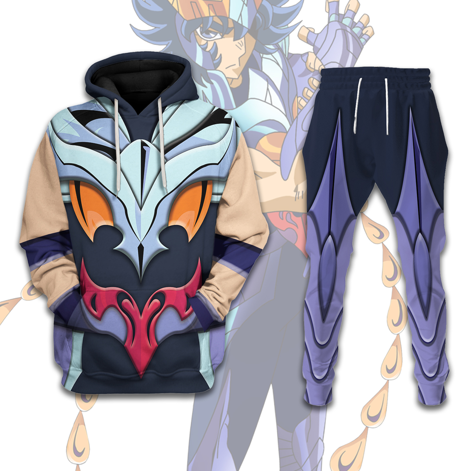 Gearhomie Phoenix Ikki Omega Saint Seiya Costume track suit 