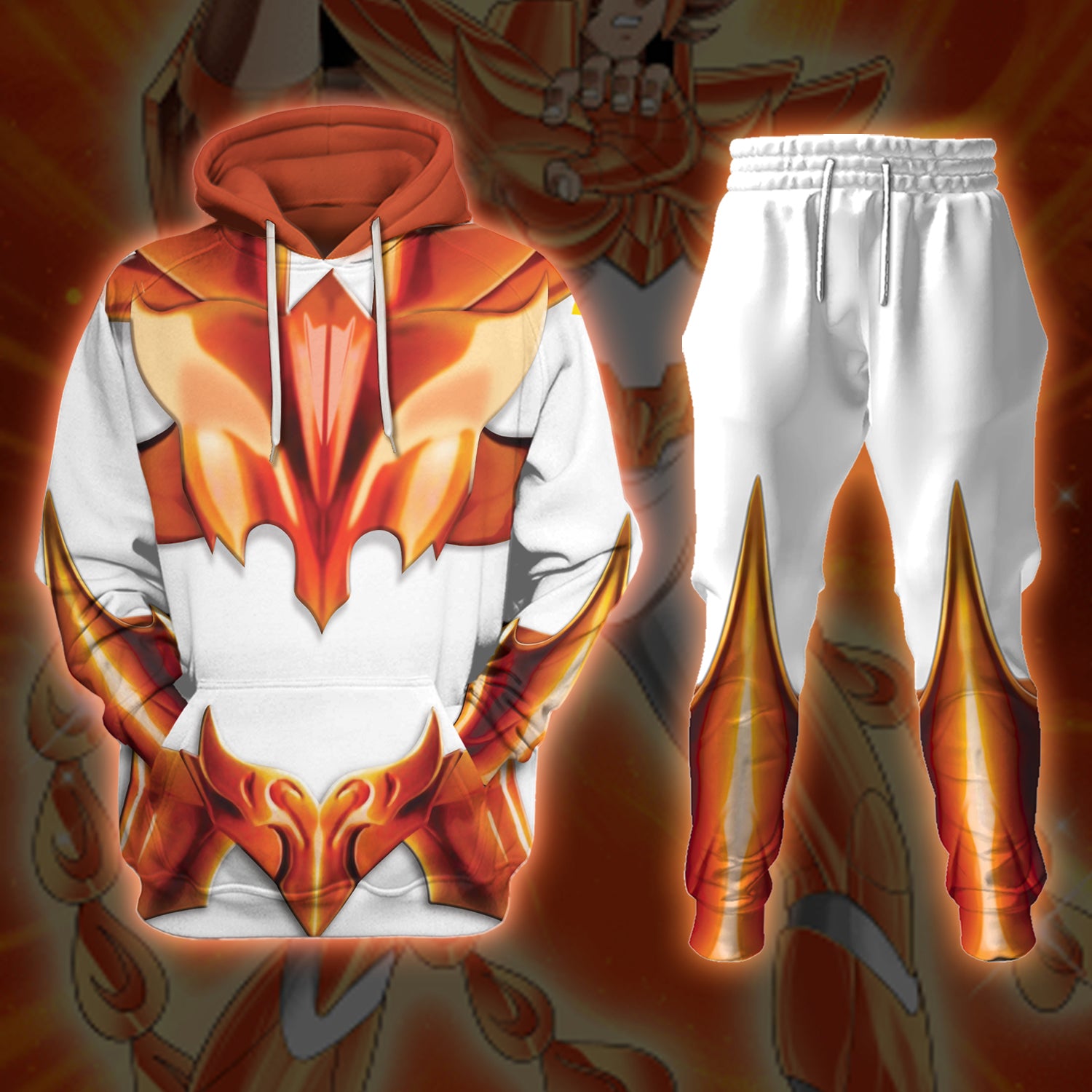 Gearhomie Phoenix Ikki Saint Seiya Costume track suit 