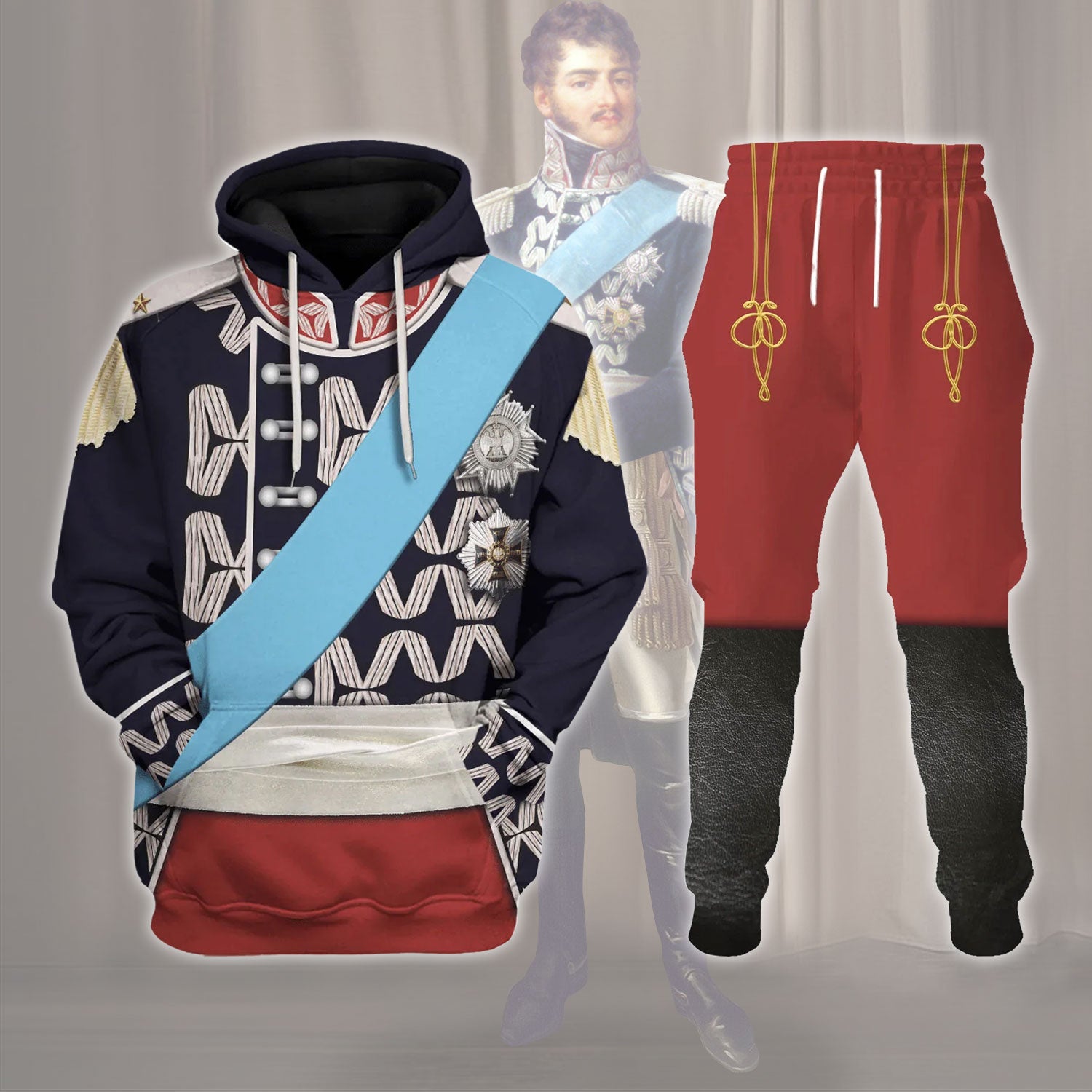 Gearhomie Polish General Jozef Poniatowski Costume track suit 