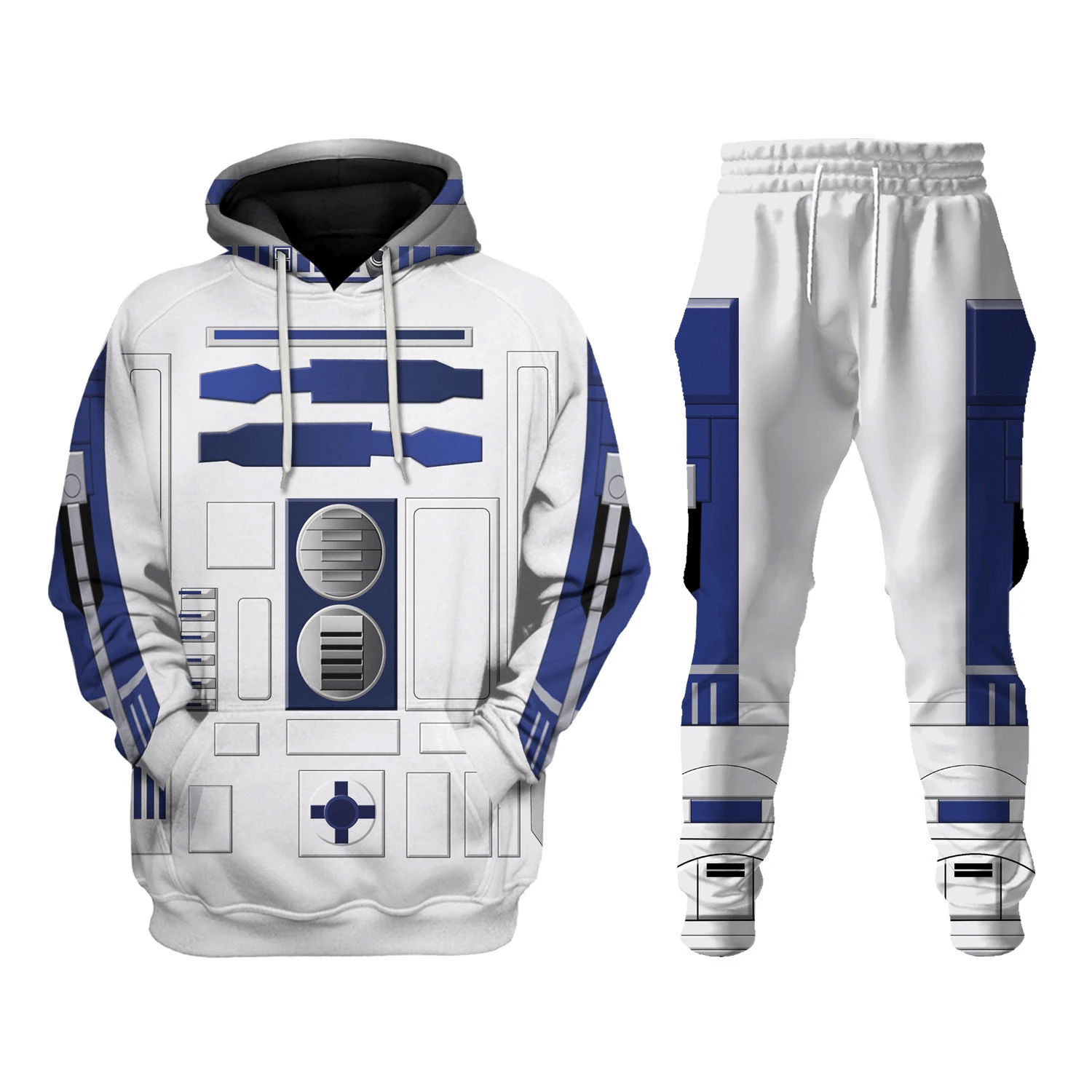 Gearhomie R2 D2 Robot Costume track suit