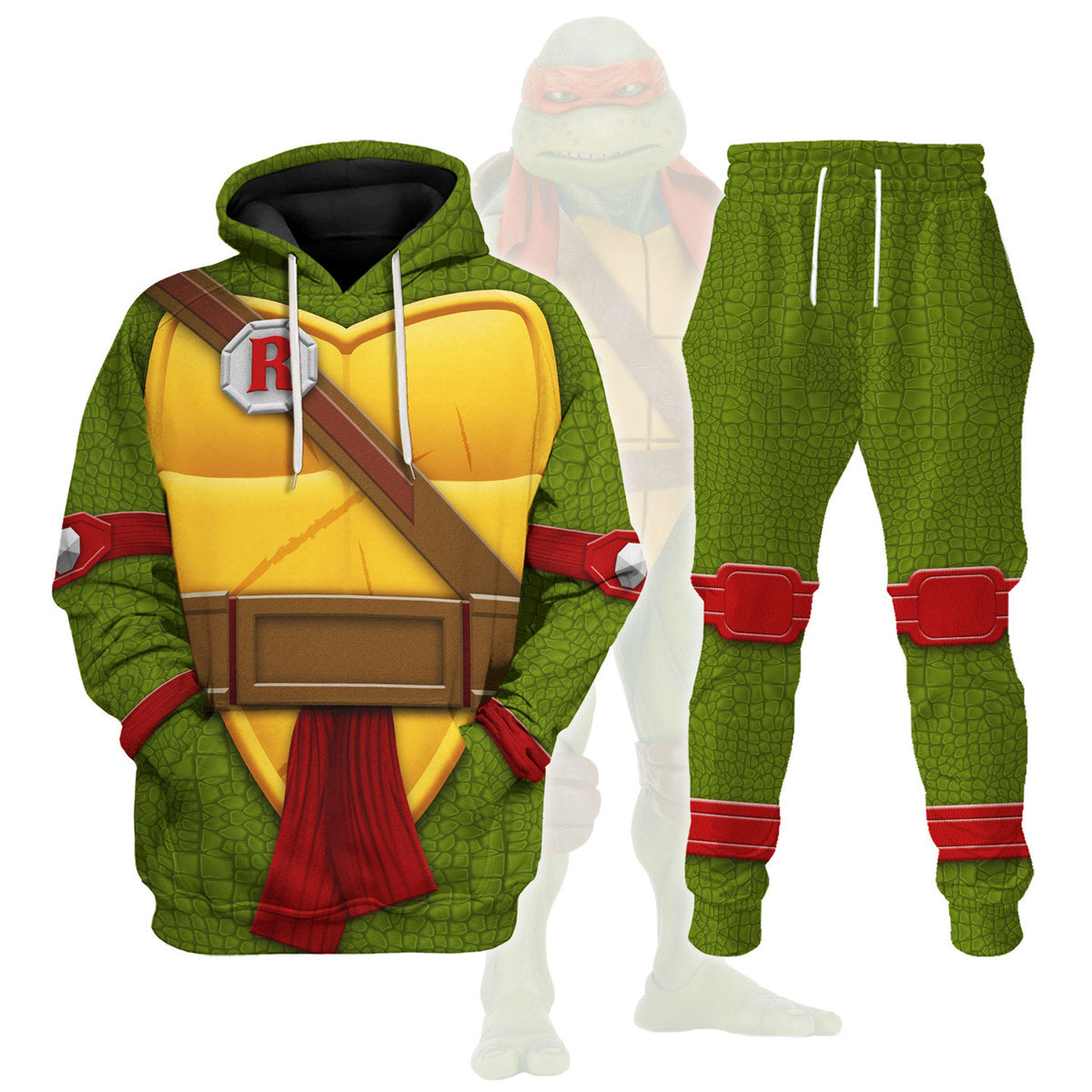 Gearhomie Raphael TMNT Costume track suit