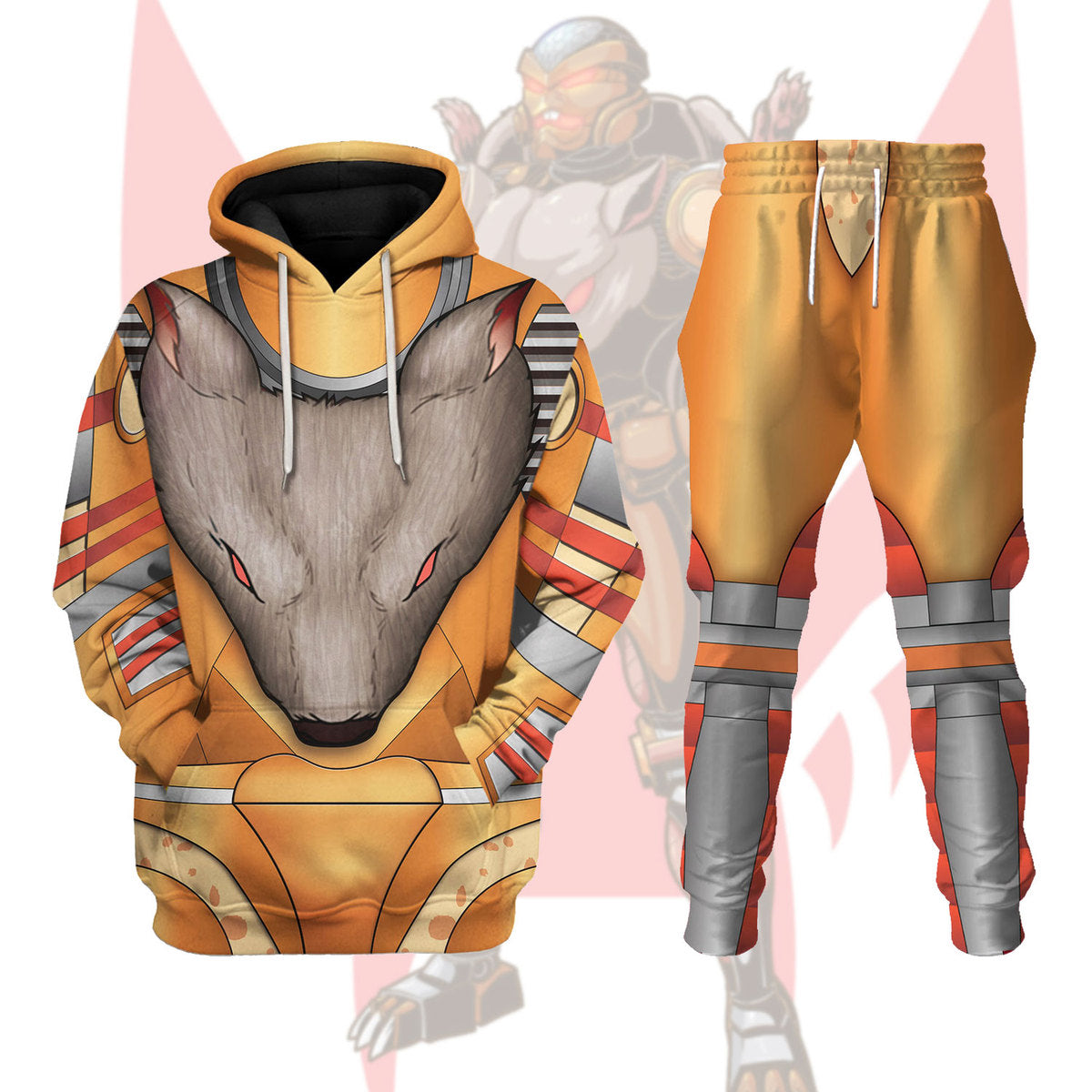 Gearhomie Rattrap Beast Wars Costume Cosplay track suit