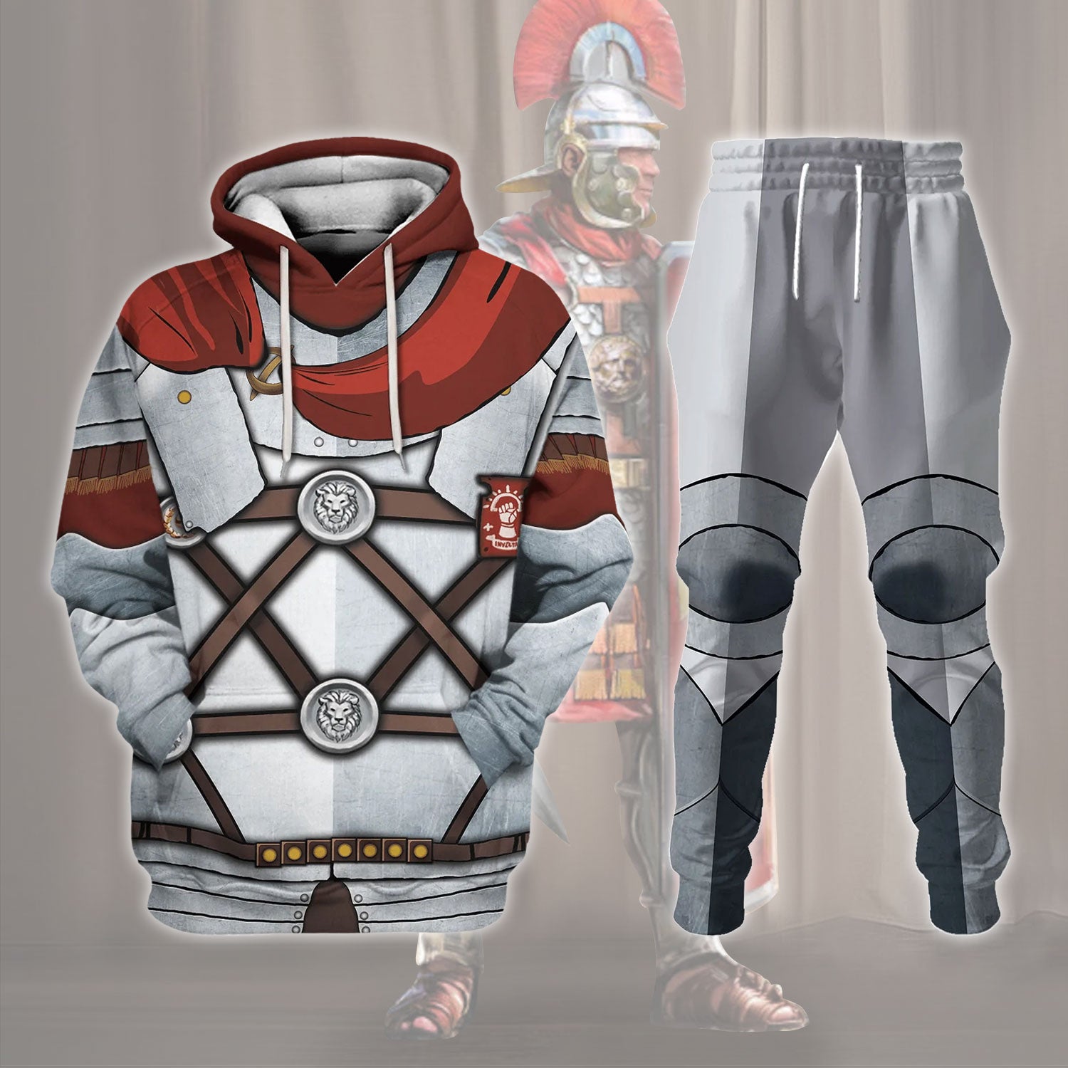 Gearhomie Roman Army Centurion Costume track suit 