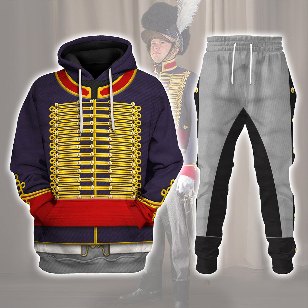 Gearhomie Royal Horse Artillery Uniform All Over Print track suit