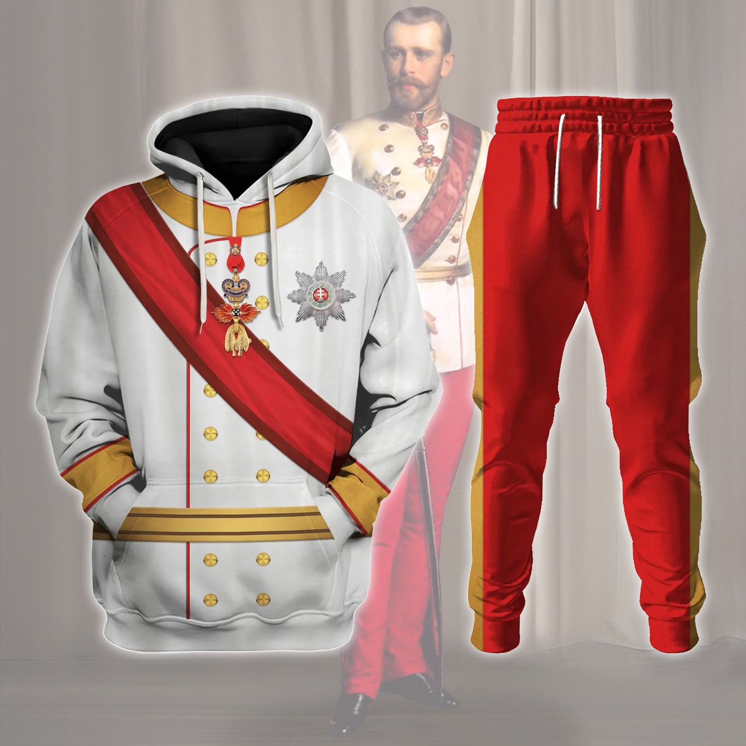 Gearhomie Rudolf - Crown Prince of Austria Costume track suit