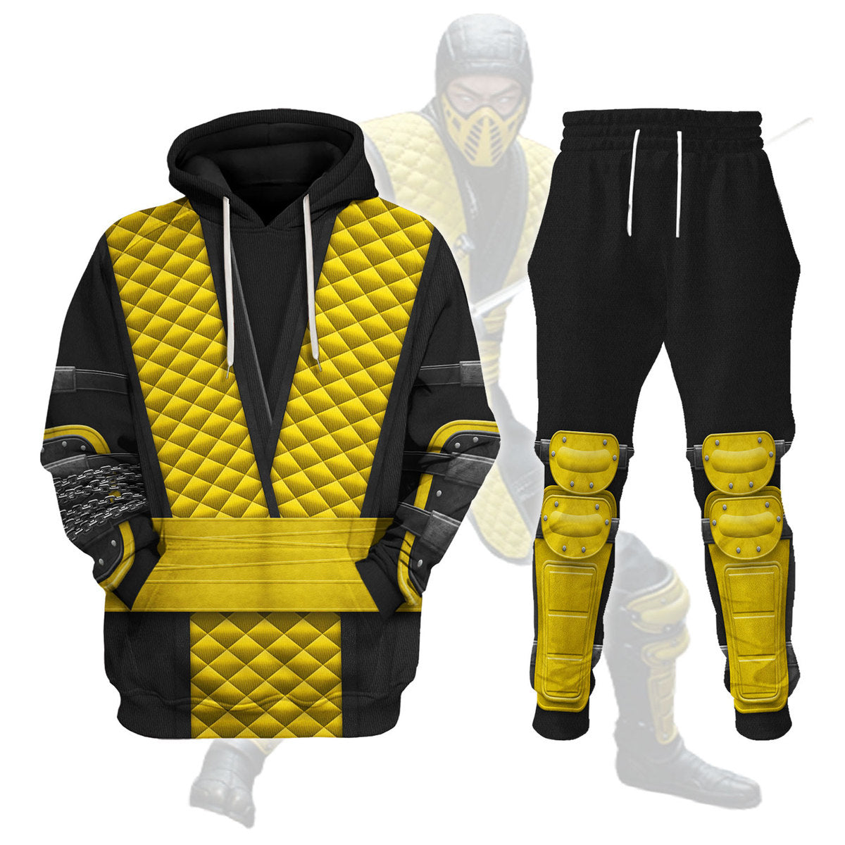 Gearhomie Scorpion Costume cosplay track suit 