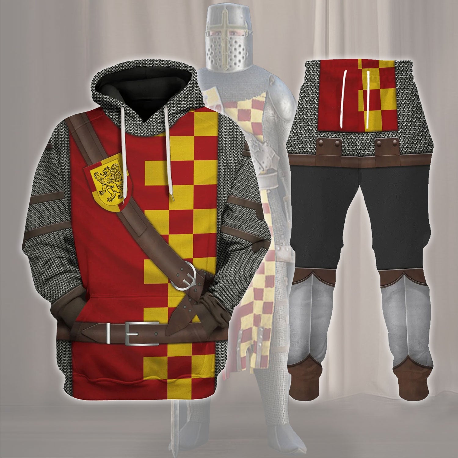 Gearhomie Scottish Knight Costume track suit 