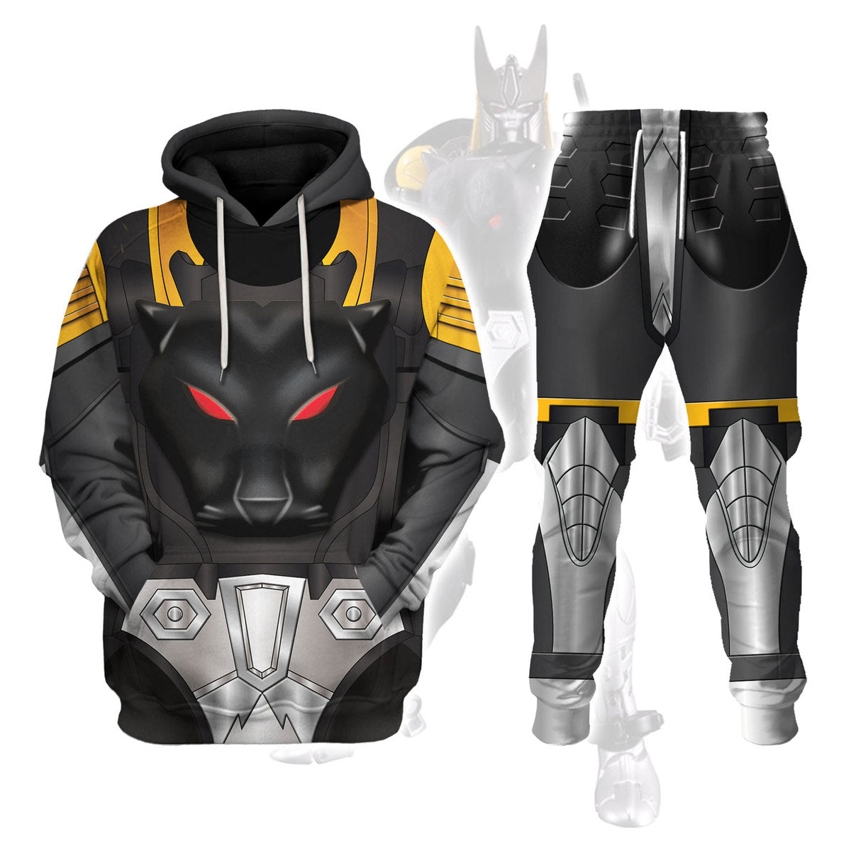 Gearhomie Shadow Panther Costume Cosplay track suit 