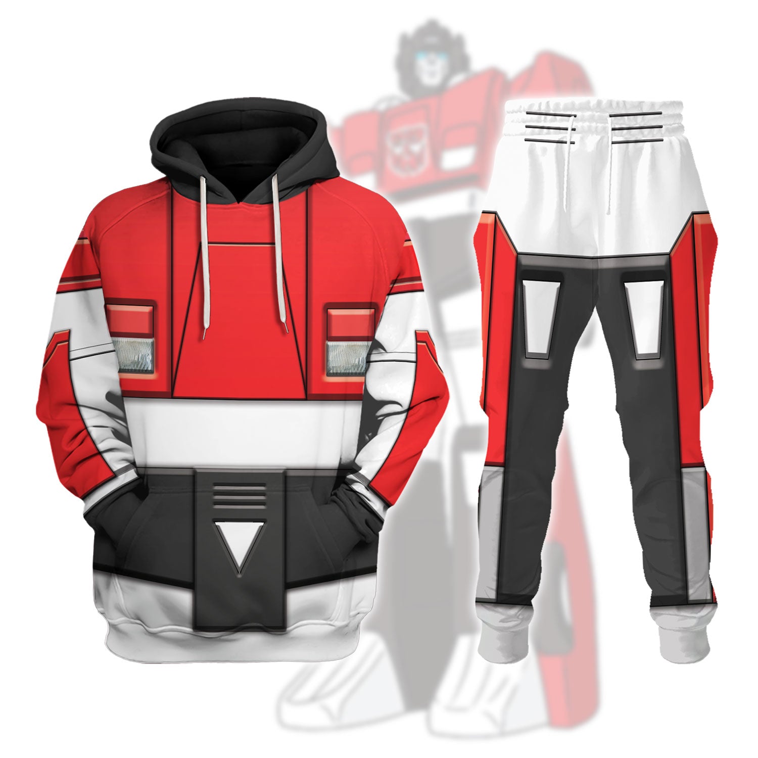 Gearhomie Sideswipe Costume Cosplay track suit 