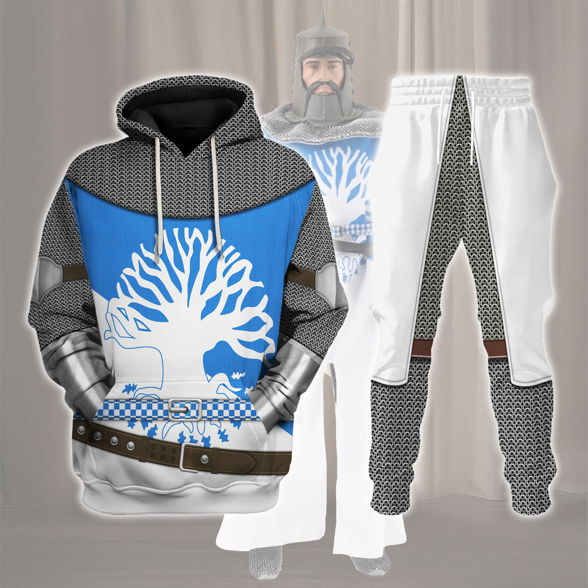 Gearhomie Sir Bedevere Knight Costume track suit 