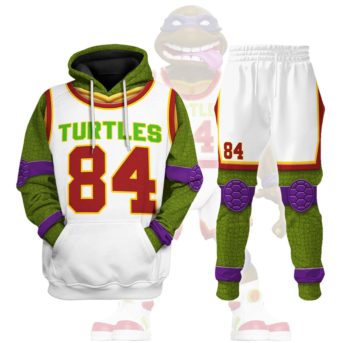 Gearhomie Slam Dunkin Don TMNT Costume track suit 