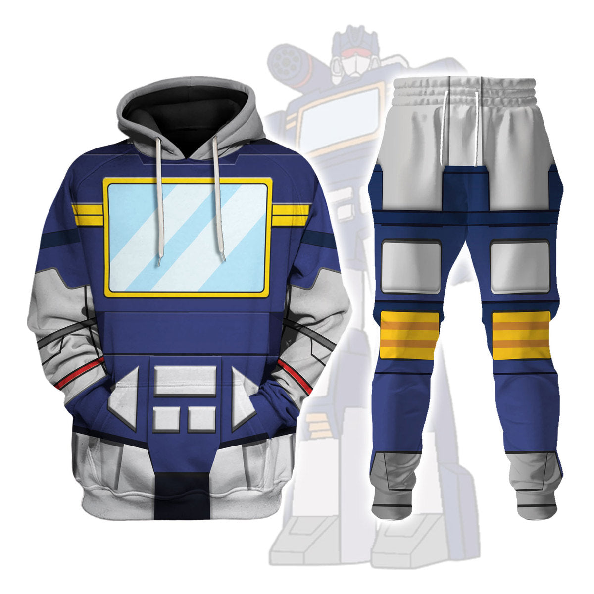 Gearhomie Soundwave Costume Cosplay track suit 