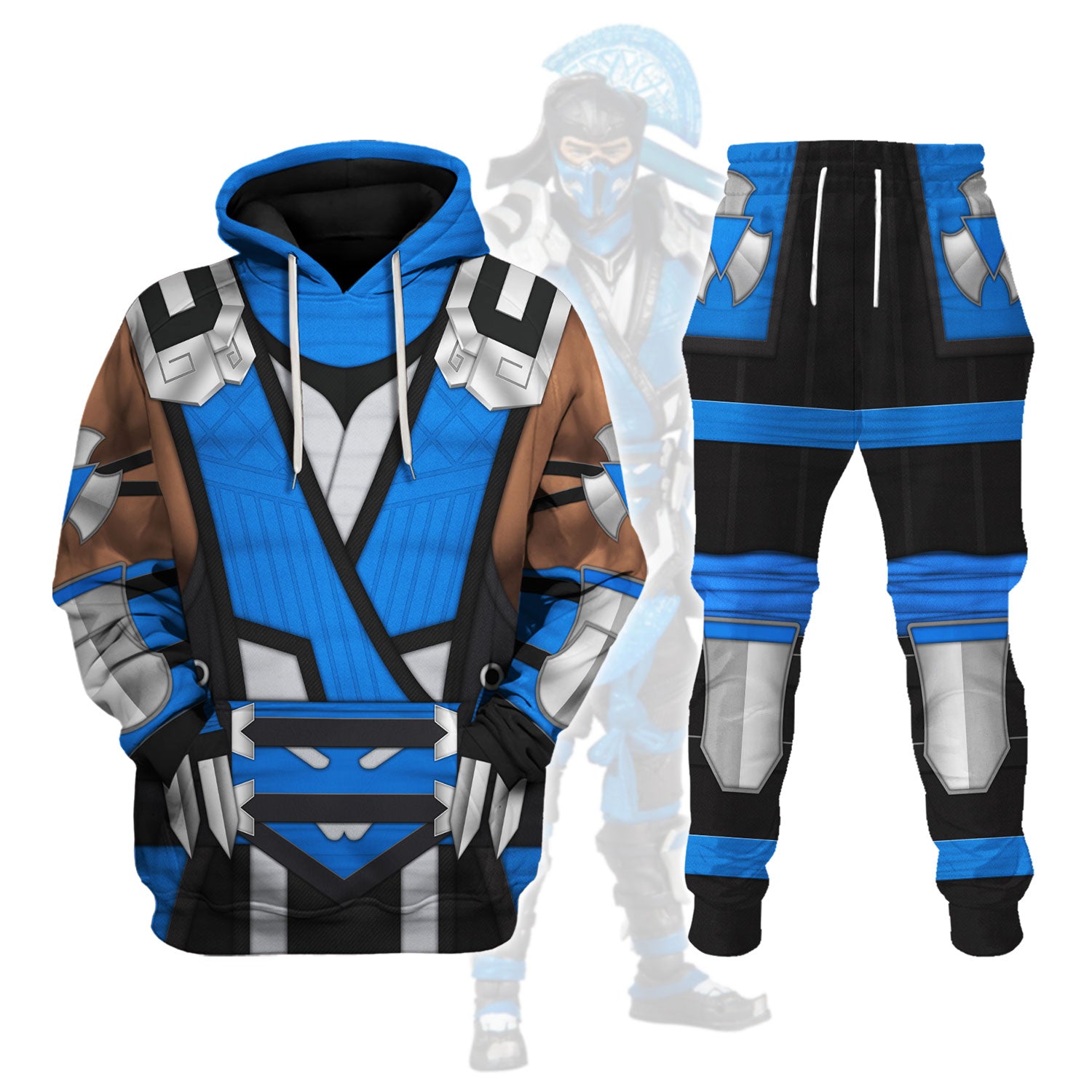 Gearhomie Sub-Zero XI Costume cosplay track suit 