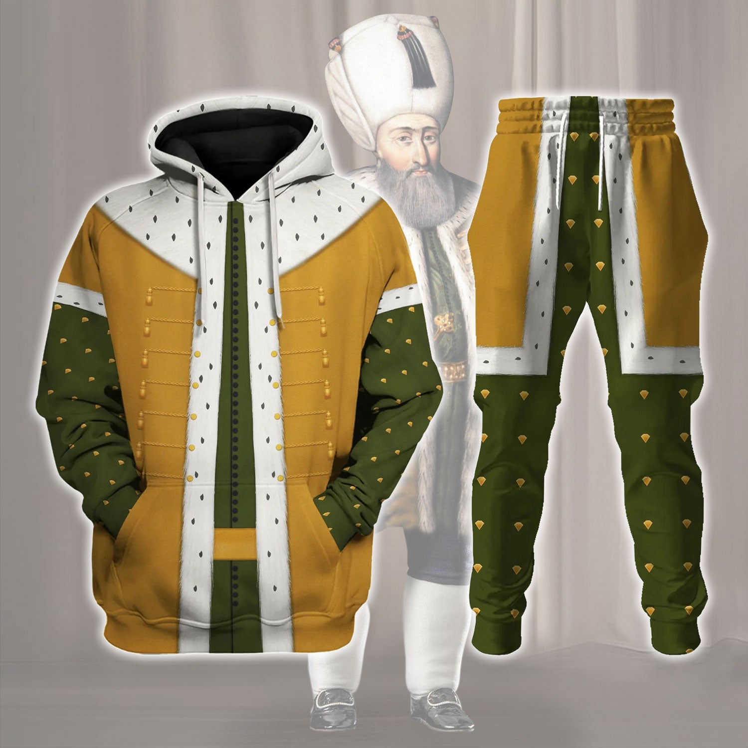 Gearhomie Suleiman the Magnificent Ottoman Empire Costume track suit 