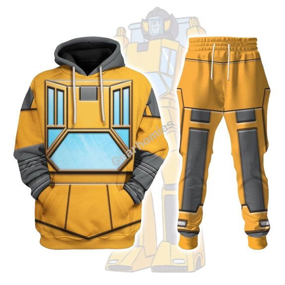 Gearhomie Sunstreaker G1 Costume Cosplay track suit 