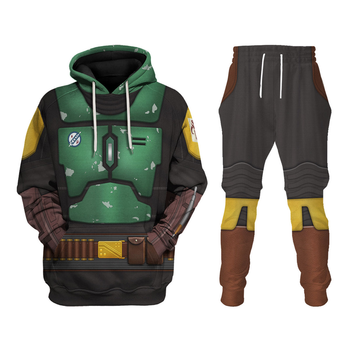 Gearhomie The Book Of Boba Fett Costume track suit 