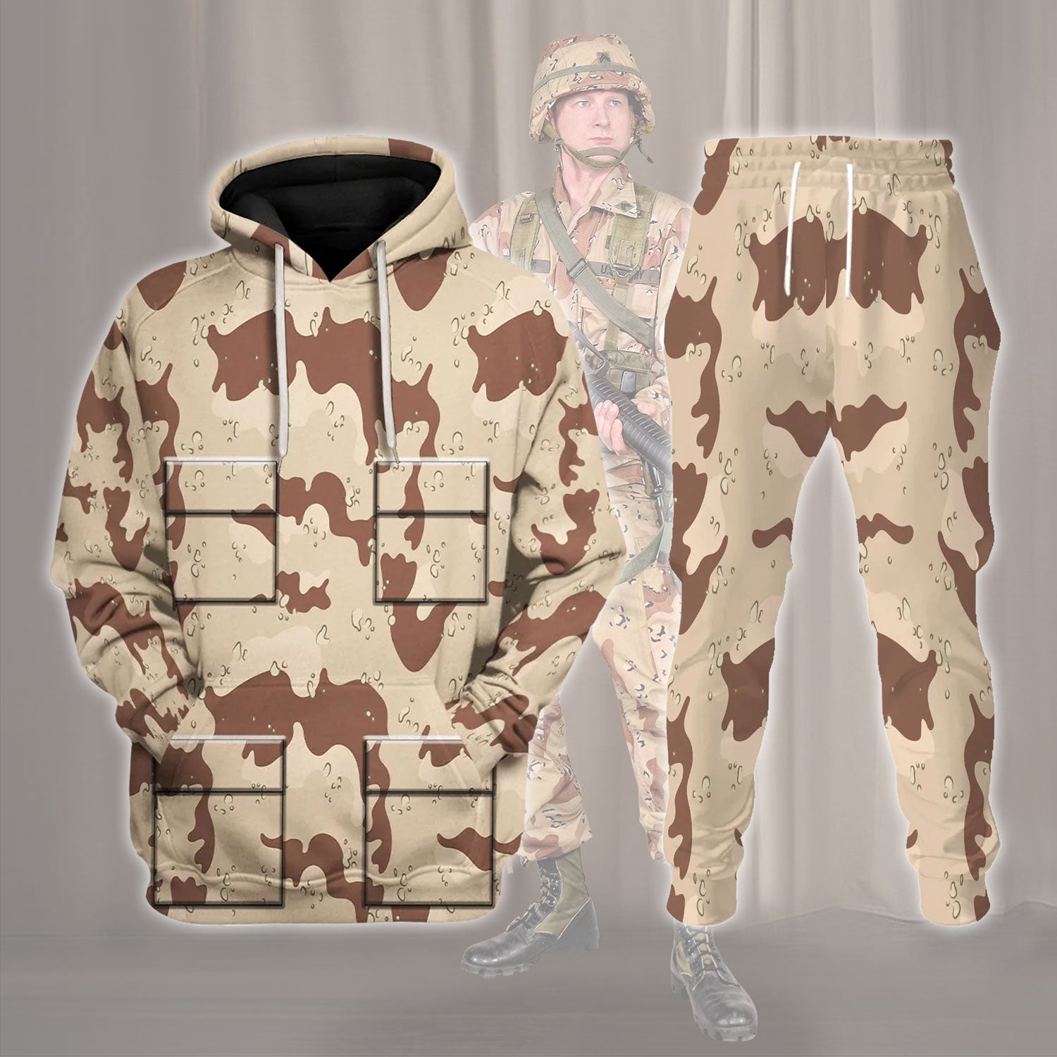 Gearhomie The Gulf War The Citadel Desert Costume track suit 