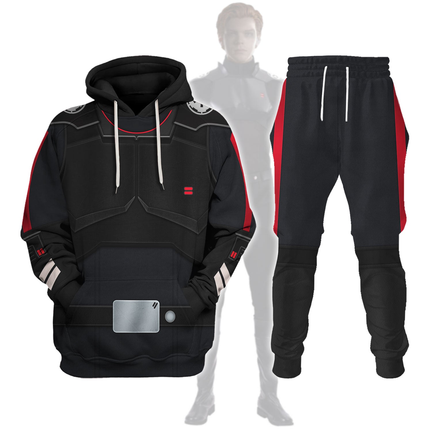 Gearhomie The Inquisitor's Armor Costume track suit 