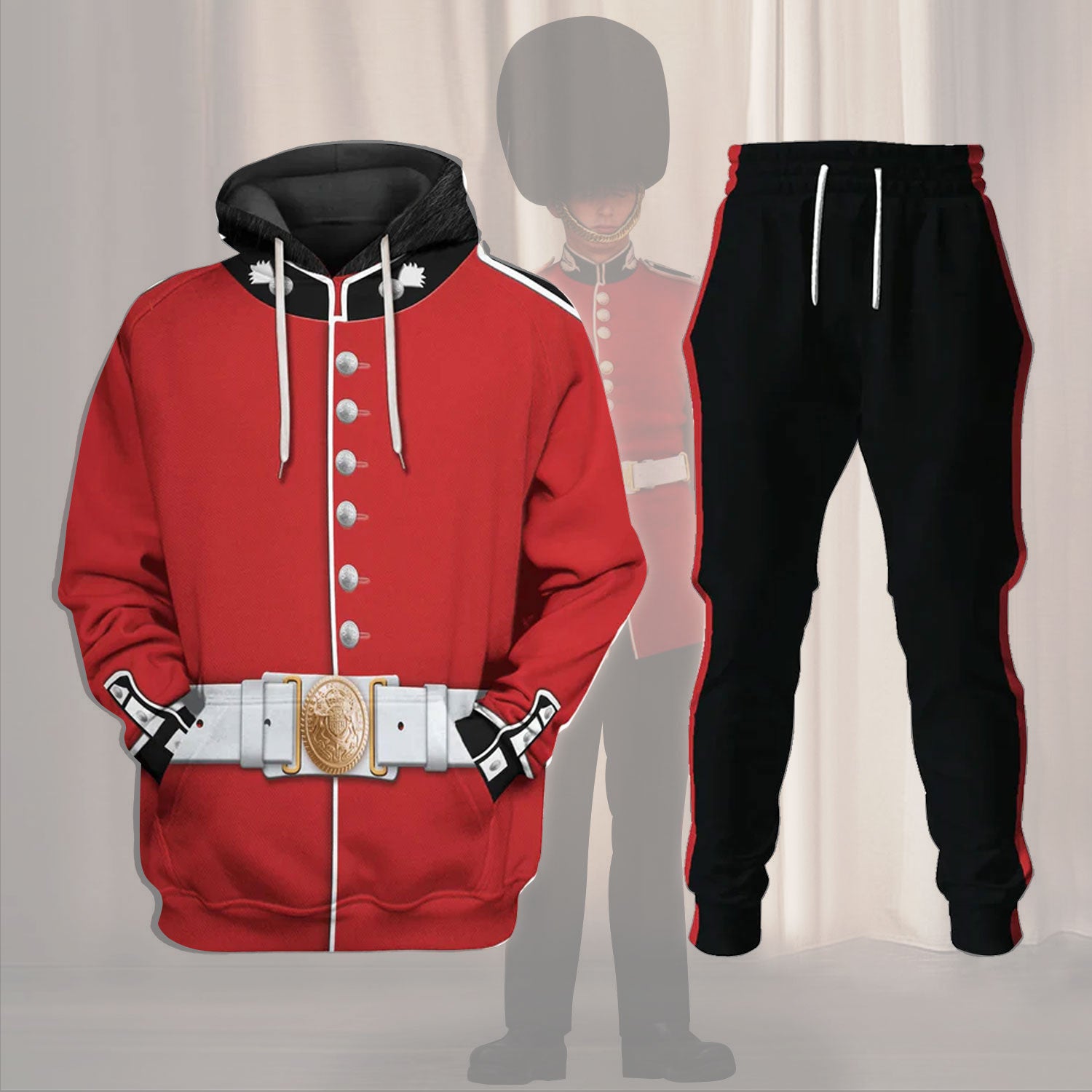 Gearhomie The Queen Guards United Kingdom Costume track suit 