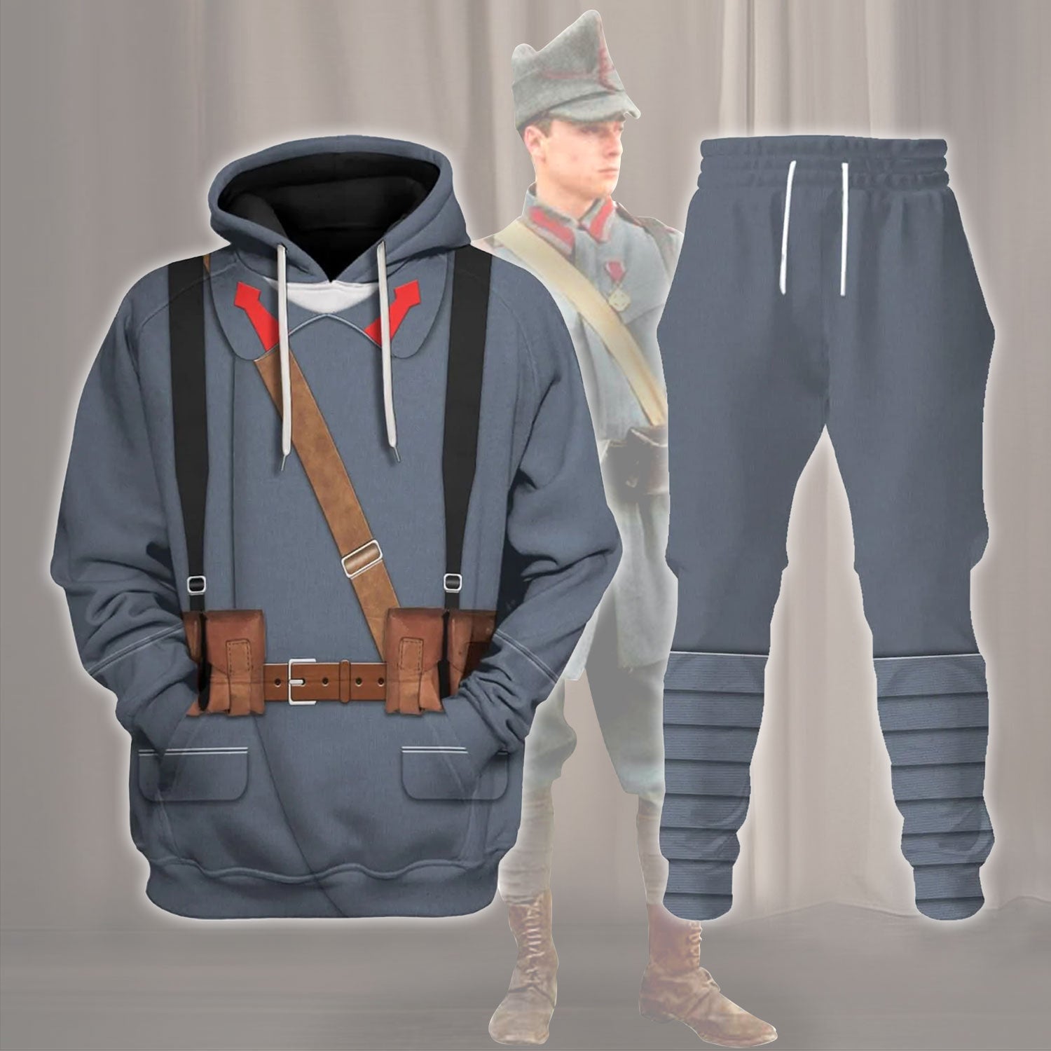 Gearhomie The Romanian Army World War I Costume track suit 