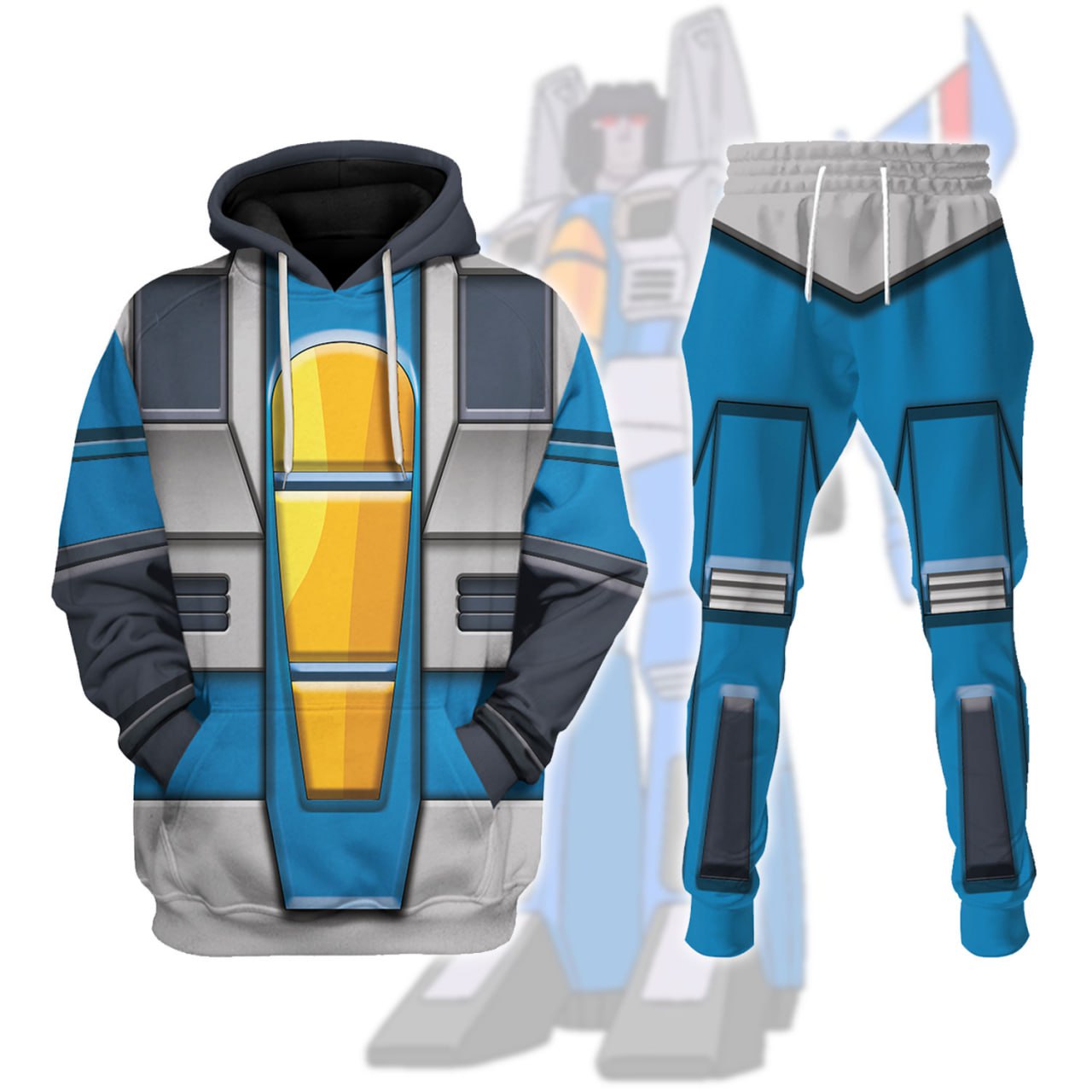 Gearhomie Thundercracker Costume Cosplay track suit 