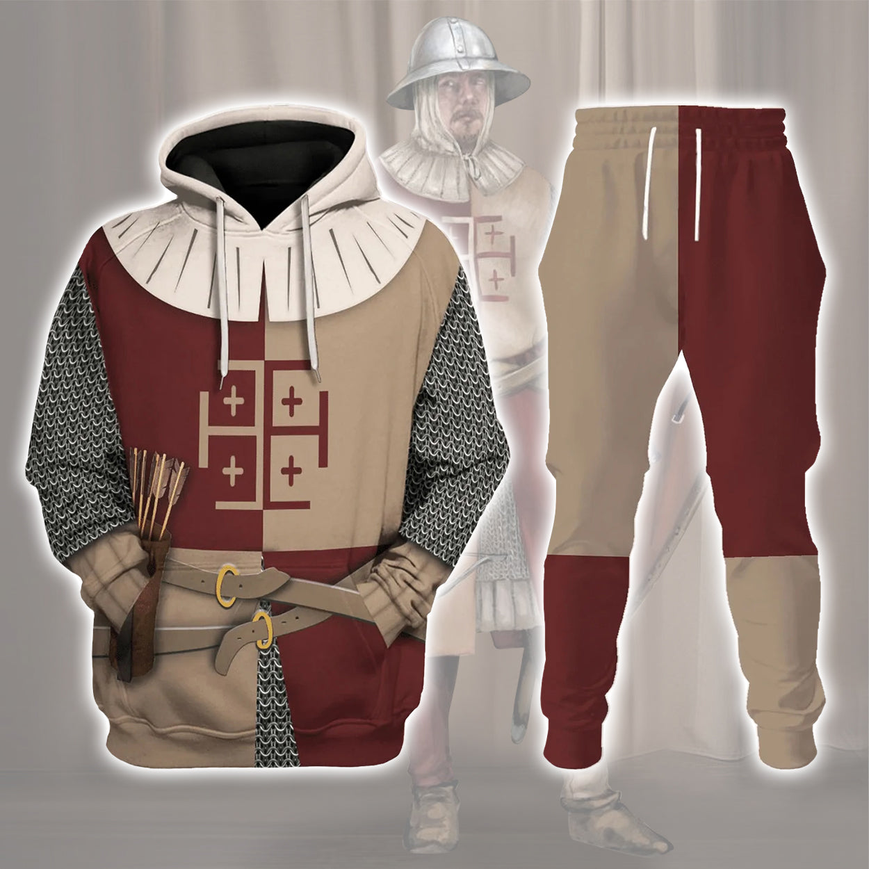 Gearhomie Tripoli Crossbowman Costume track suit 