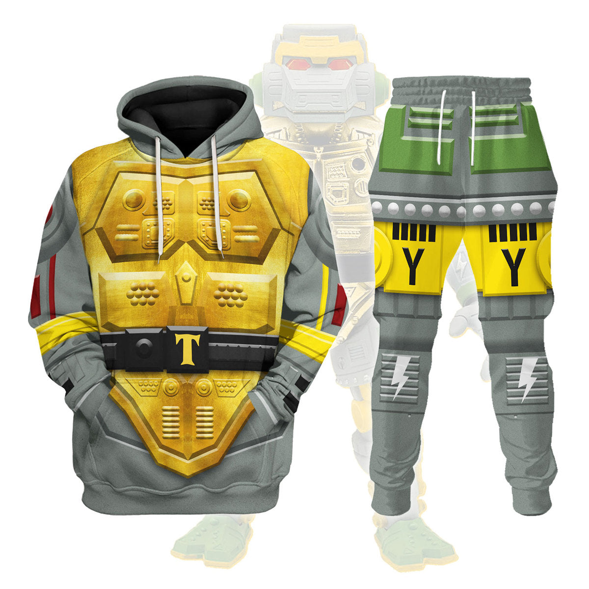 Gearhomie Ultimates! Metalhead TMNT Costume track suit 