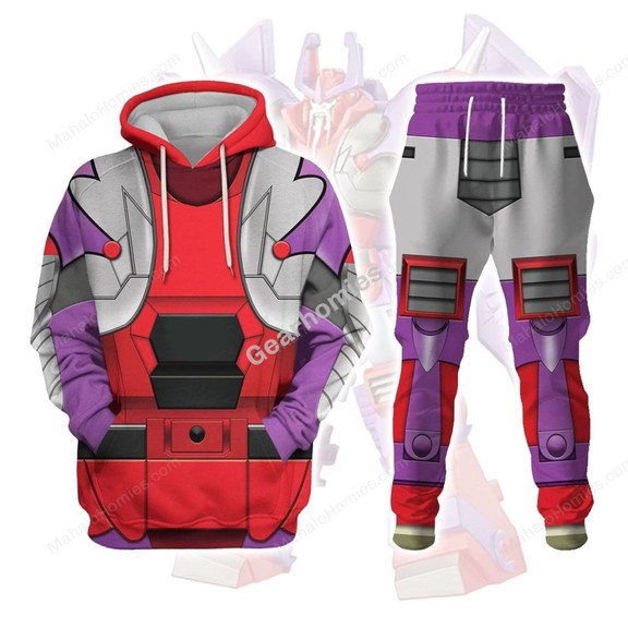 Gearhomie Ultra Class Alpha Trion Costume Cosplay track suit 